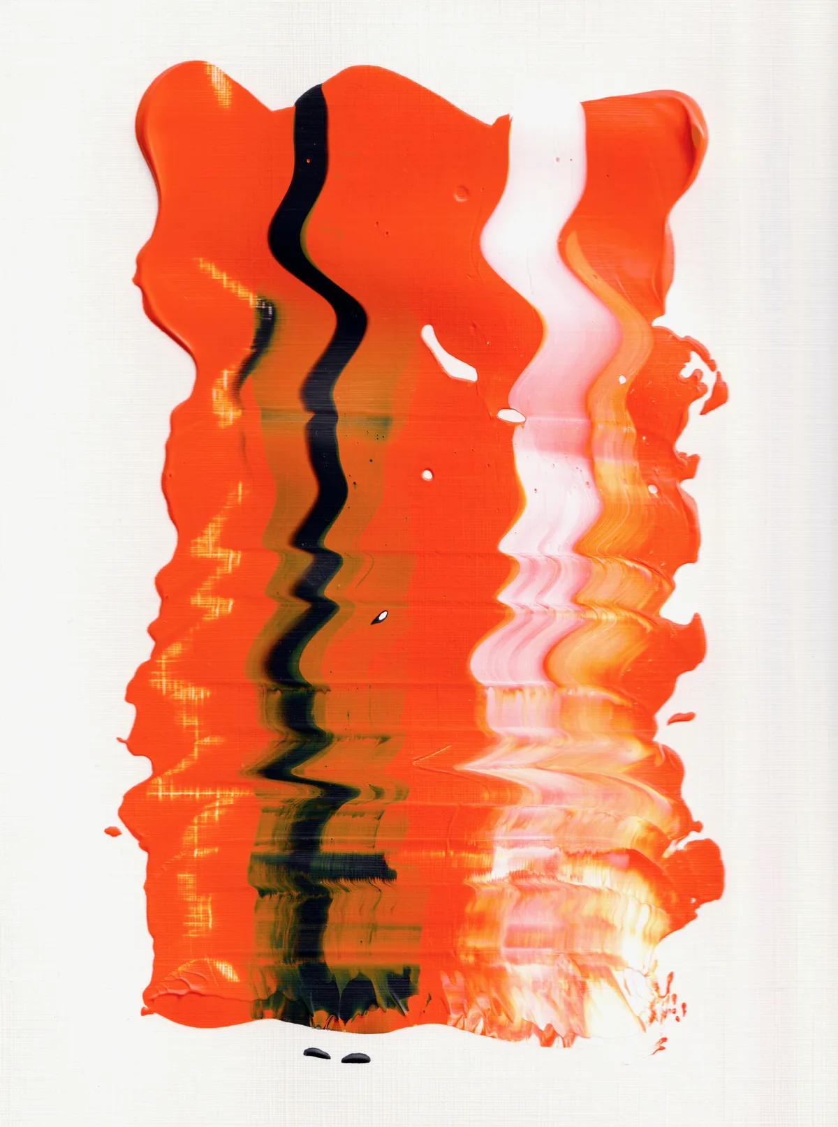 Representative work from the acrylic paintings