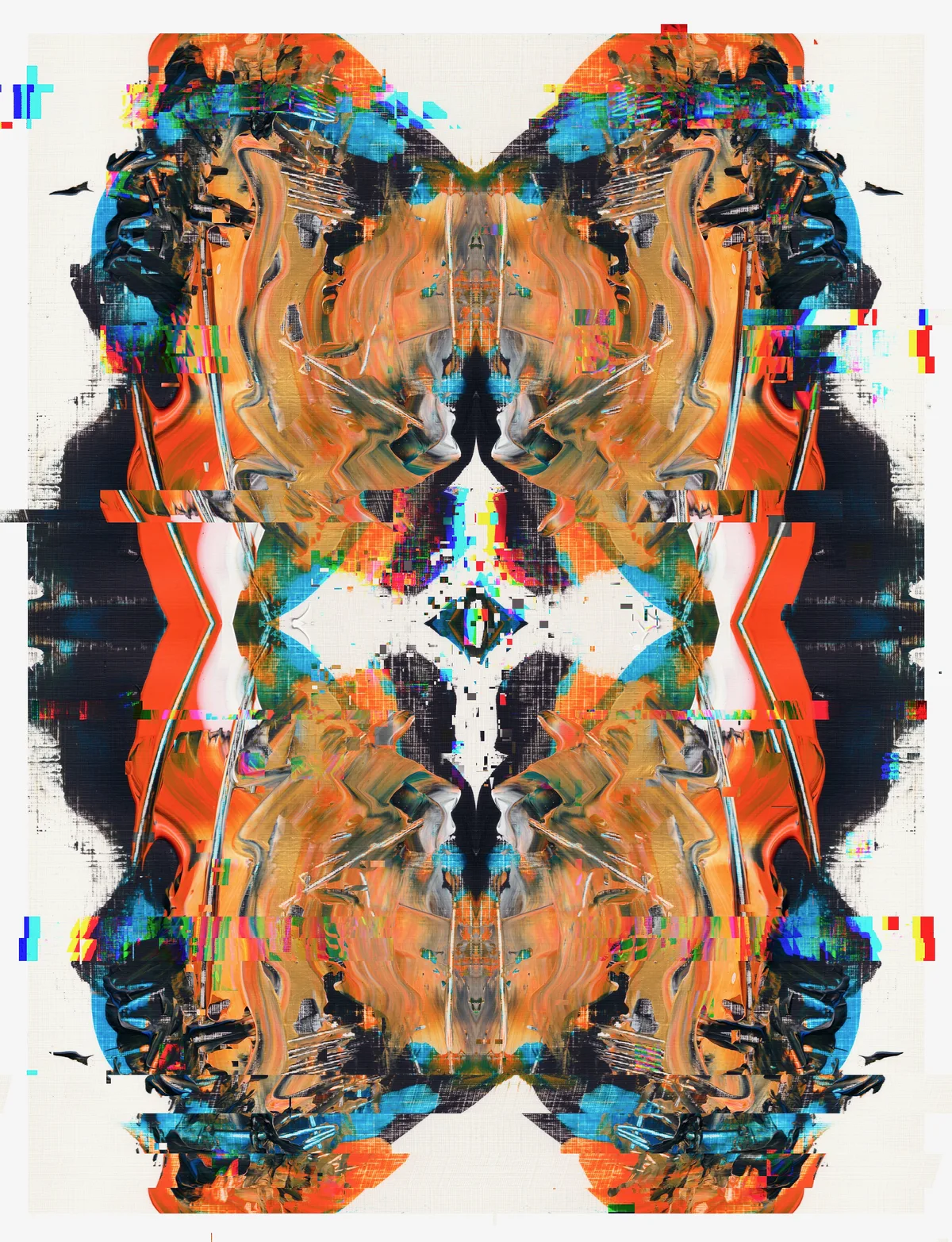 I'm Listening by moonshot104 · acrylic on paper