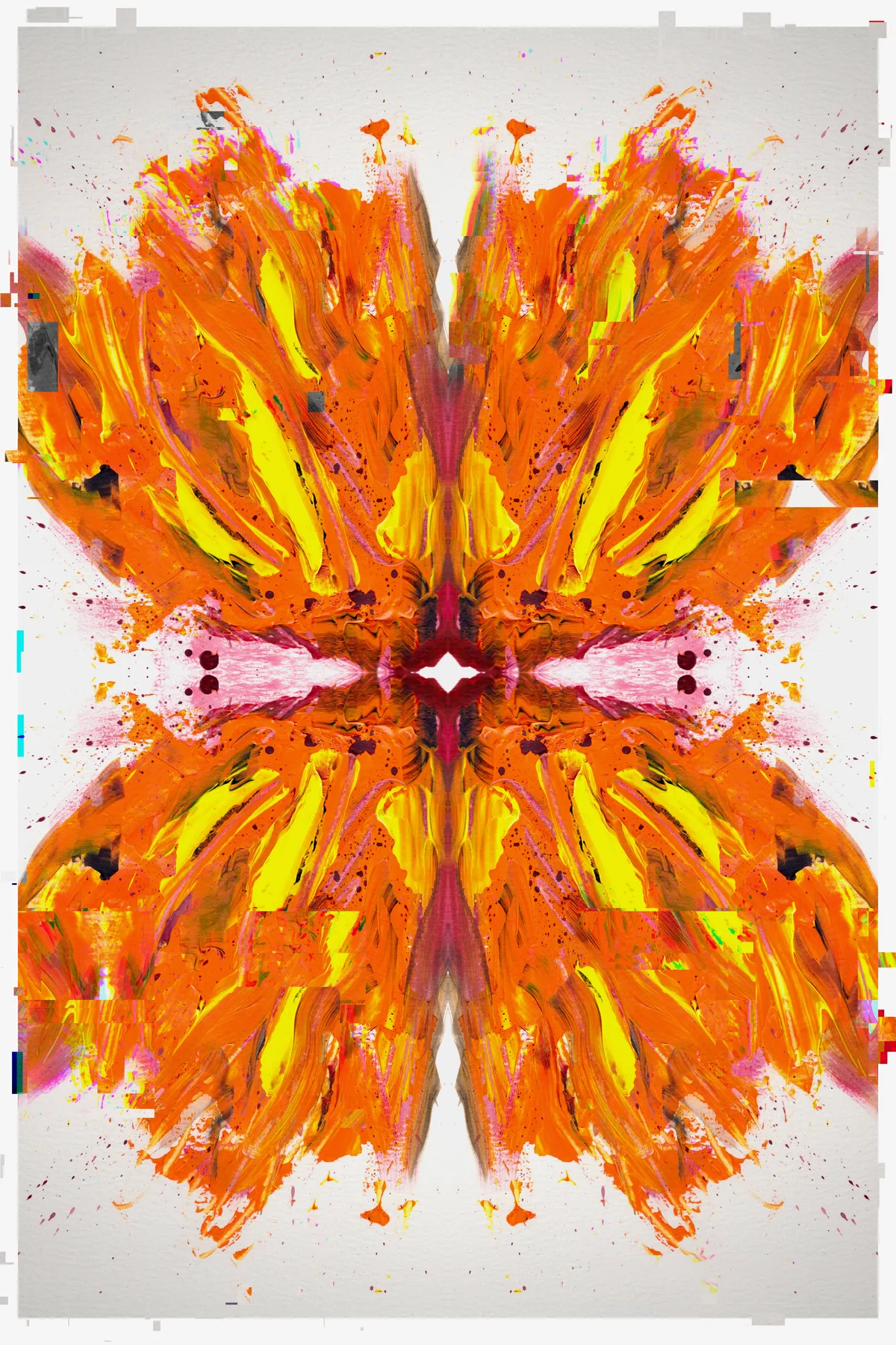 The Beginning by moonshot104 · acrylic on paper