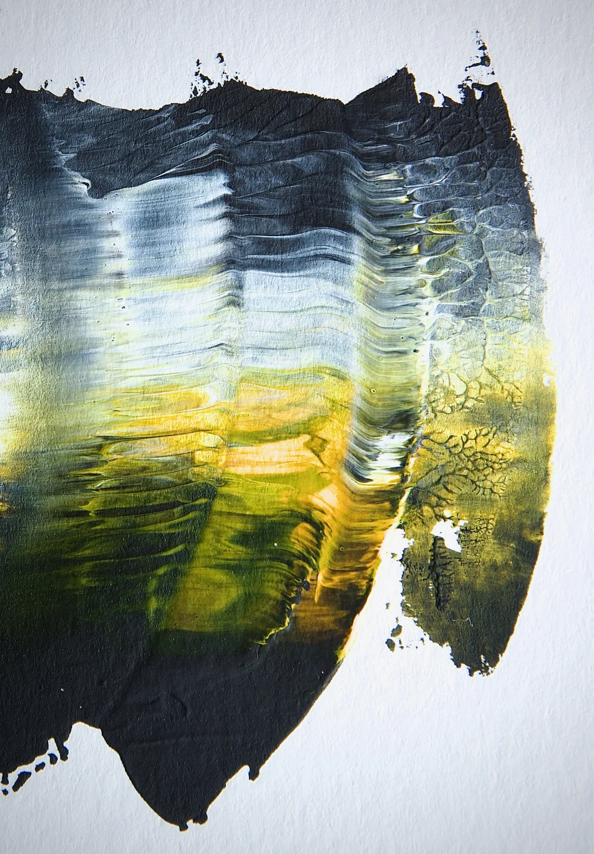 Through the Glass by moonshot104 · acrylic on paper