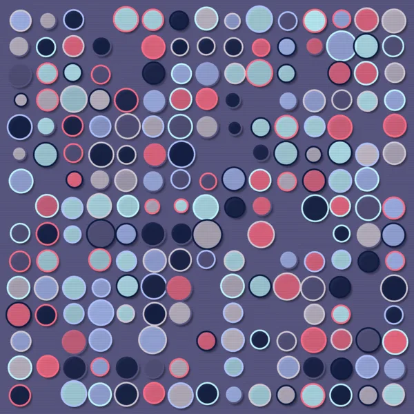 Cyber Circles Grid #5 by moonshot104