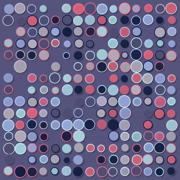 Cyber Circles Grid #7 by moonshot104